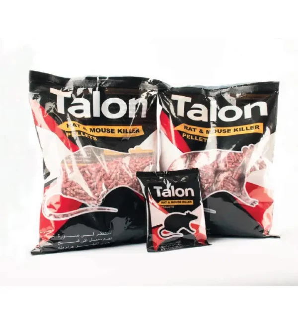 طعم محمل على علف - Talon pellets for rodent 1Kg